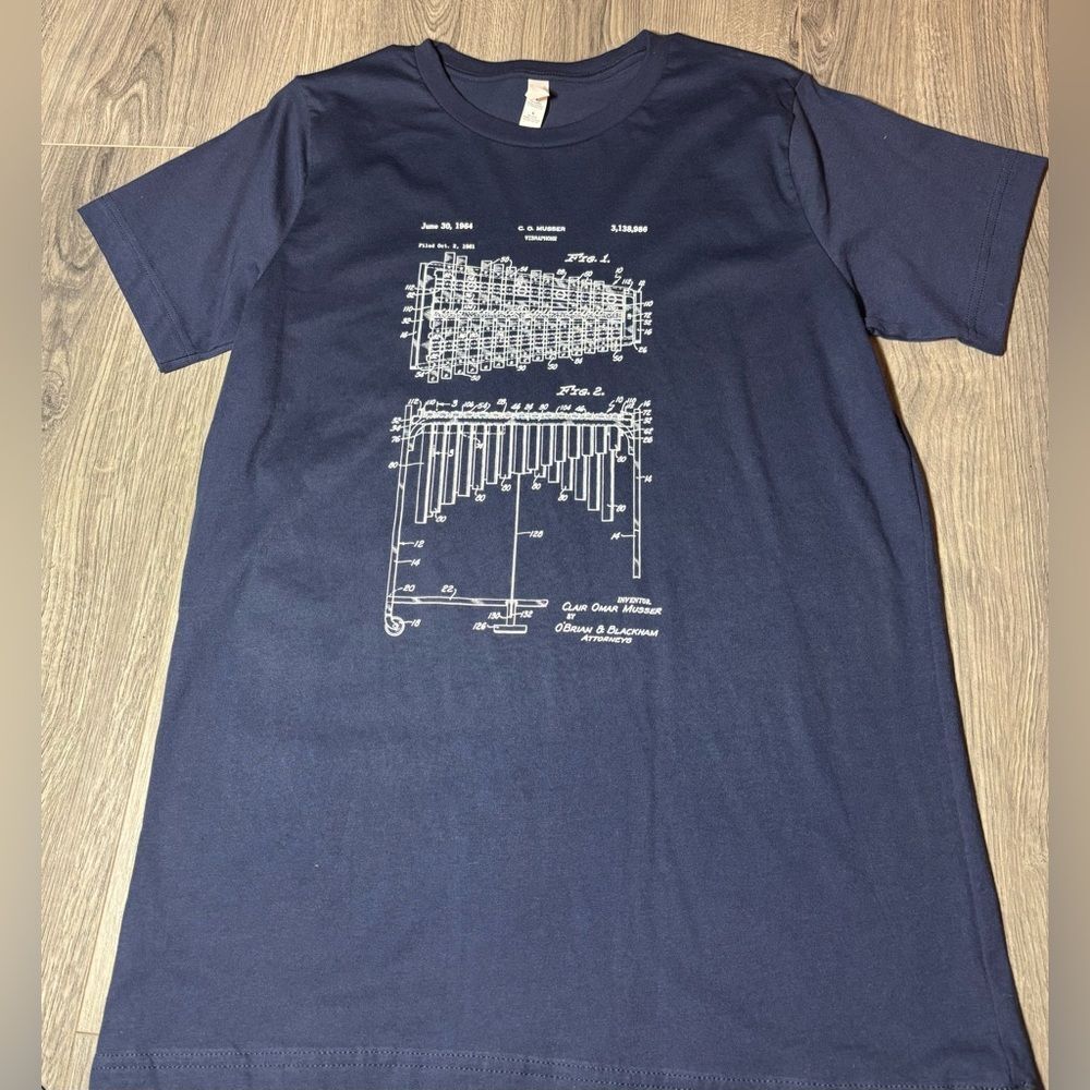 Vibraphone Graphic Tee Shirt Unisex Size Medium EPC